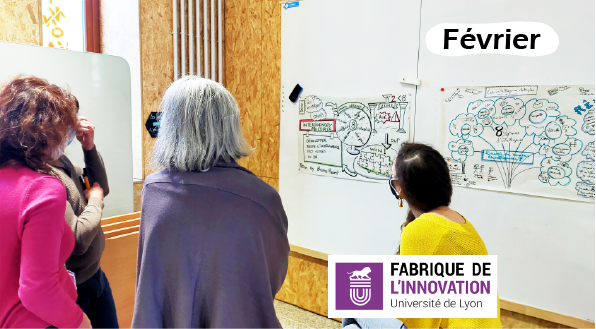Photo formation à la facilitation graphique pour la fabrique de l'innovation de l'université de Lyon